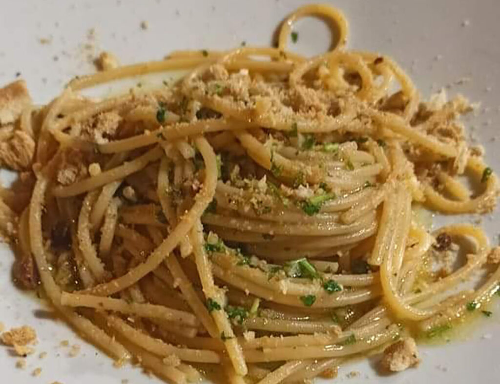spaghetti colatura di alici