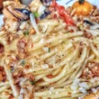 spaghetti cozze taralli e pomodorini