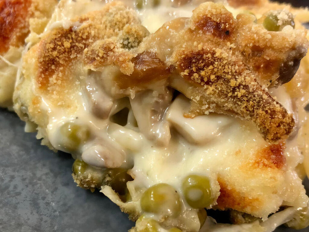 Crostata di pasta gratinata al forn pasta al forno con funghi