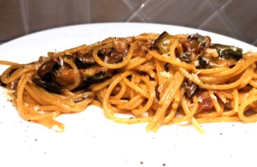 spaghetti alla zio Alfio