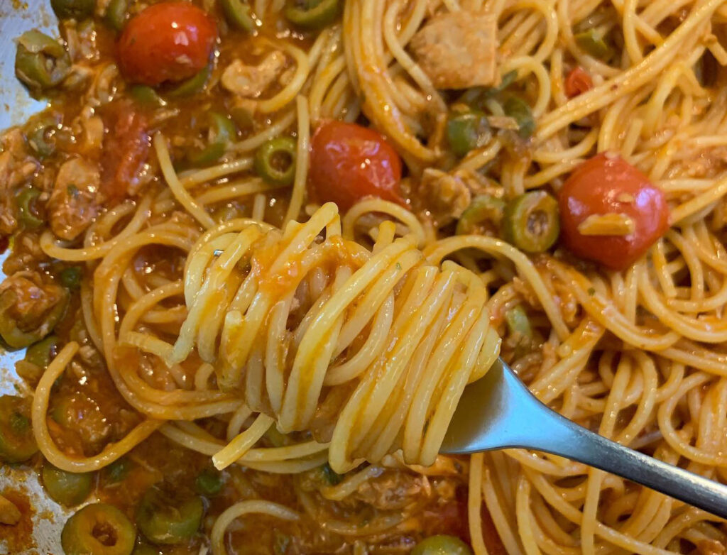 spaghetti alla zingarella