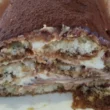 Rotolo di savoiardi al tiramisù