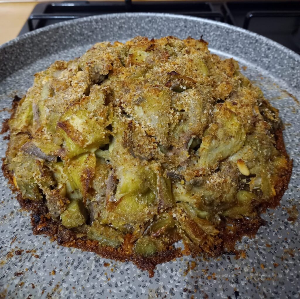 carciofi acciughe agrodolce