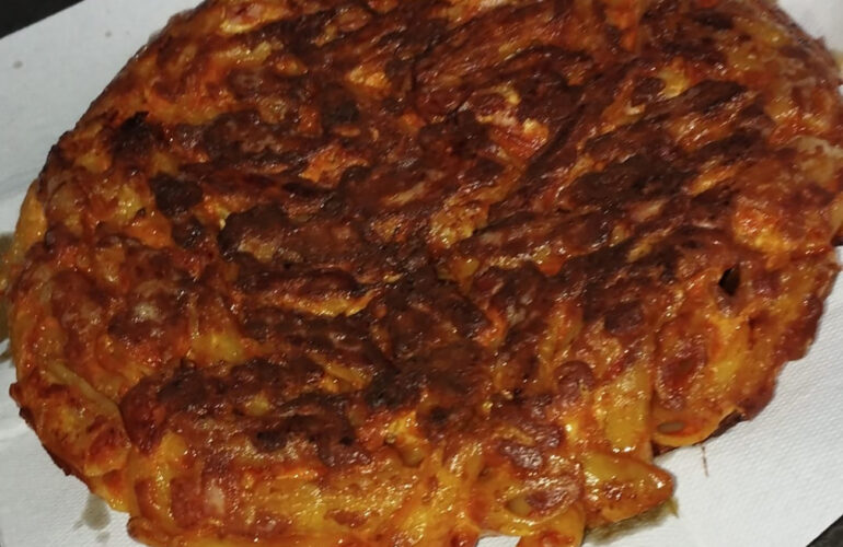 frittata di maccheroni a Bumbuniet