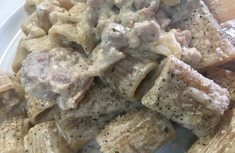 panna e salsiccia 1