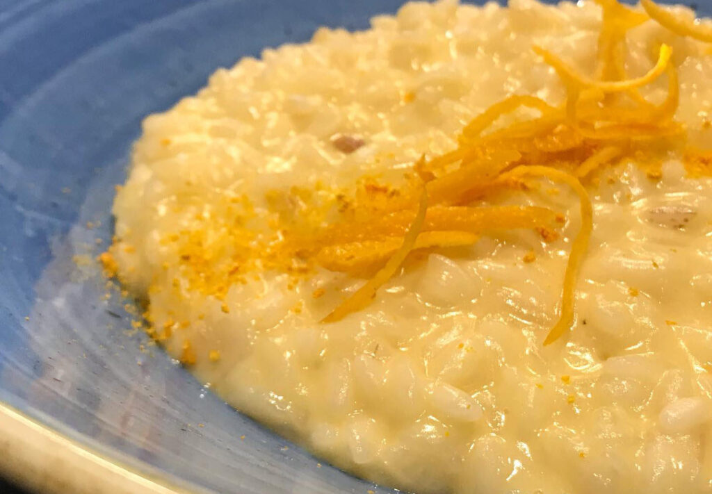 risotto all'arancia