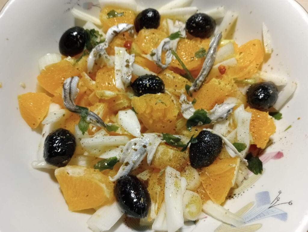 insalata di arance