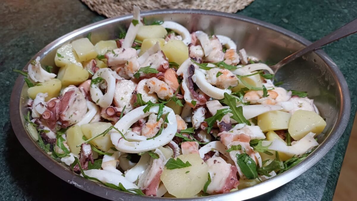 insalata di mare vigilia