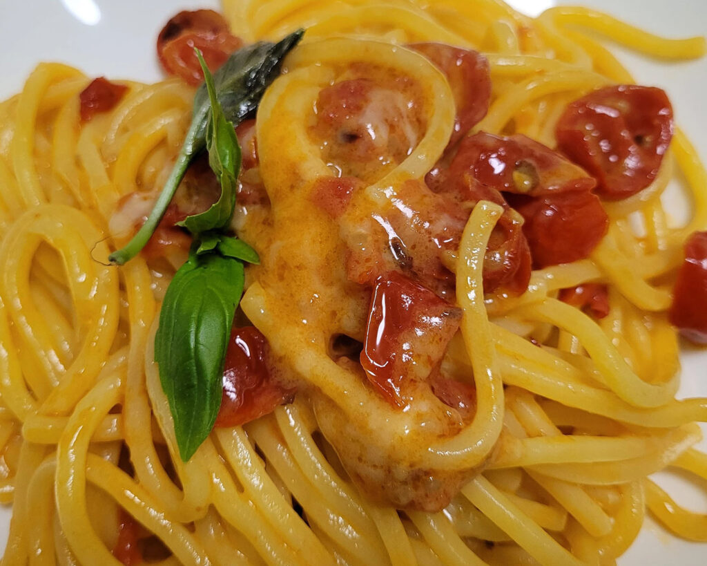 spaghetti alla mike