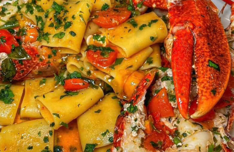 paccheri astice