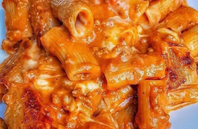pasta al forno di cannavacciuolo