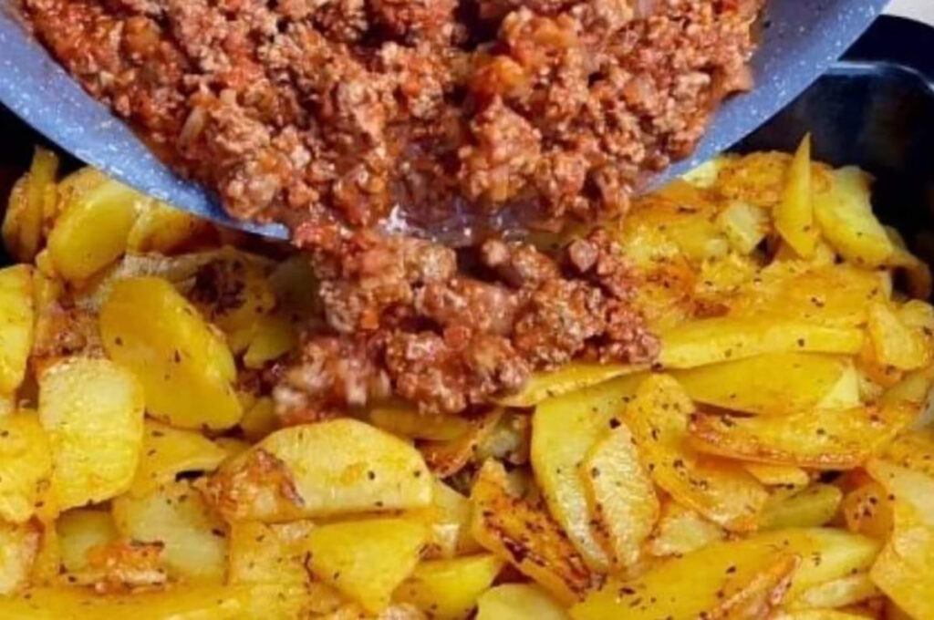 patate e carne macinata