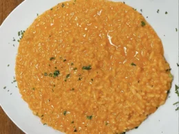 risotto agli scampi di cannavacciuolo
