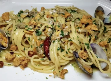 spaghetti alle vongole di nennella