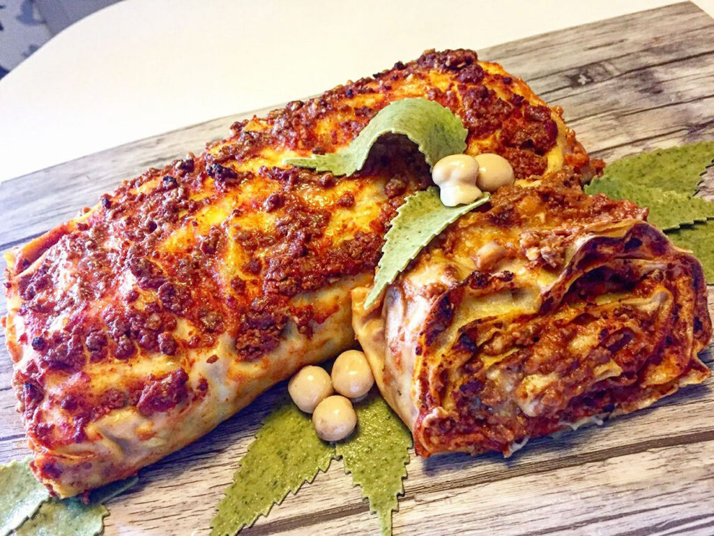 tronchetto di lasagne