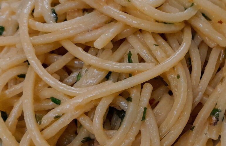 Spaghetti con le vongole fijut