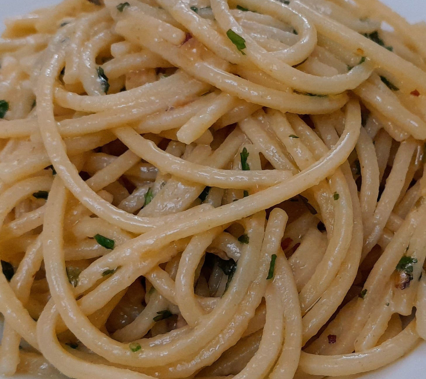 Spaghetti con le vongole fijut