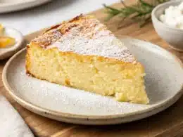 fetta di migliaccio napoletano