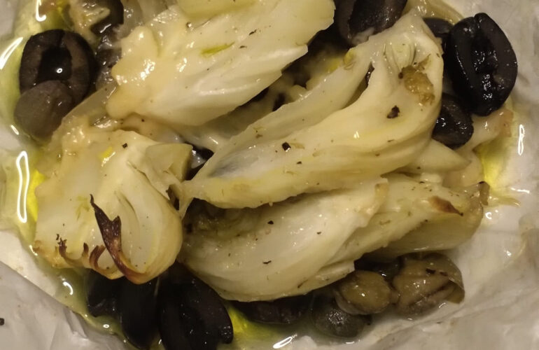 finocchi al cartoccio