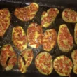 melanzane con pomodorini al forno