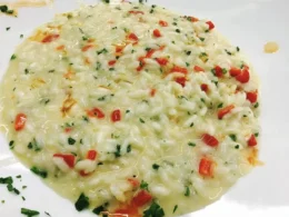 risotto aglio olio e peperoncino