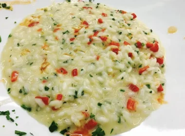 risotto aglio olio e peperoncino