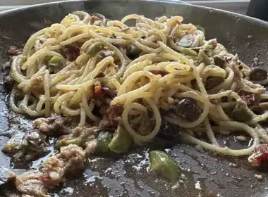 spaghetti alla bella donna siciliana