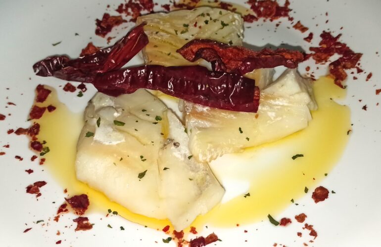 Baccalà alla pertecaregna
