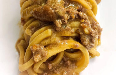 spaghetti alla roccaraso funghi e tartufo