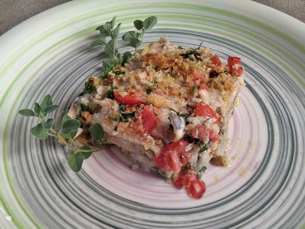 mattonella di alici alla pugliese