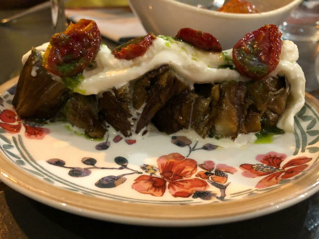 tagliata di melanzane