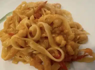 tagliatella allo spunzillo di ceci