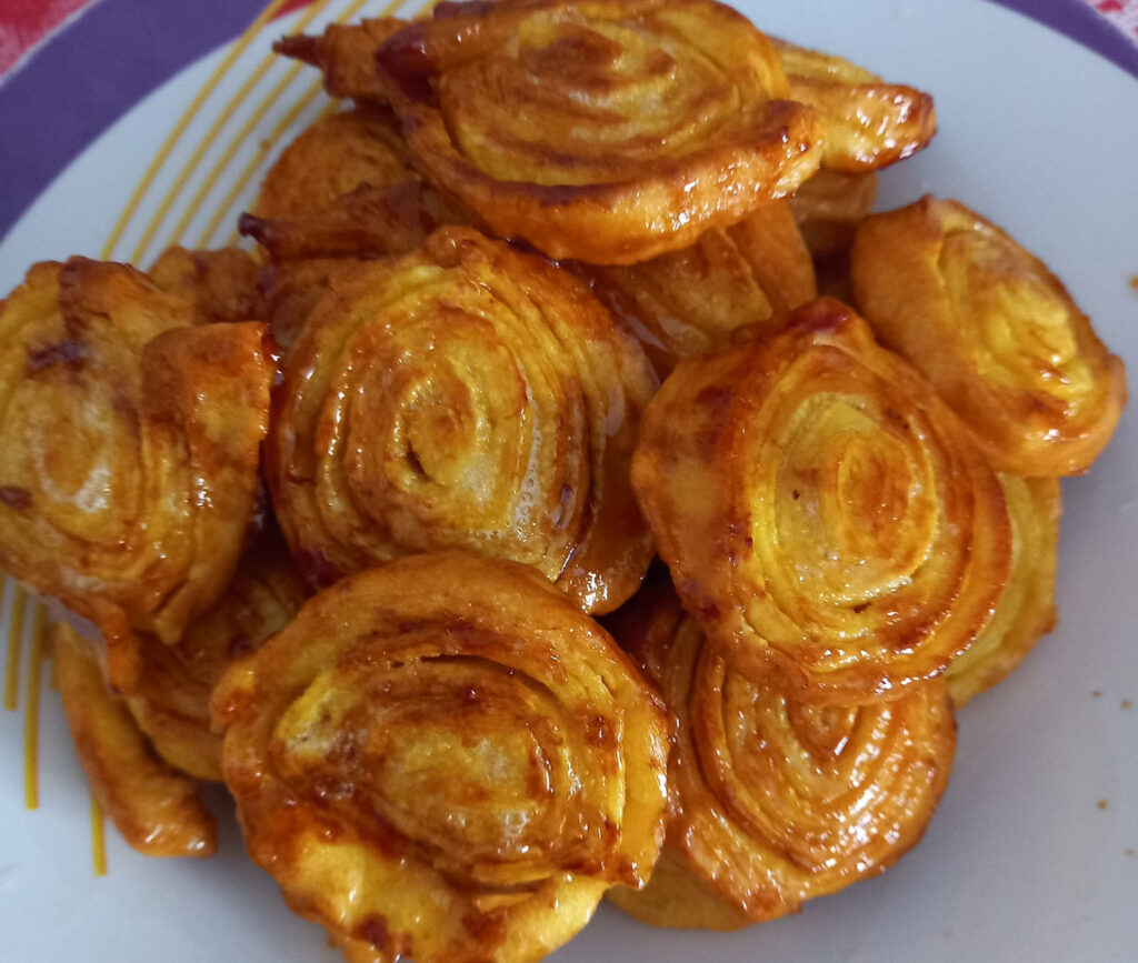 tagliatelle dolci di carnevale