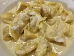 tortellini alla crema di parmigiano