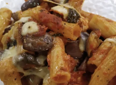 pasta al forno con le melanzane