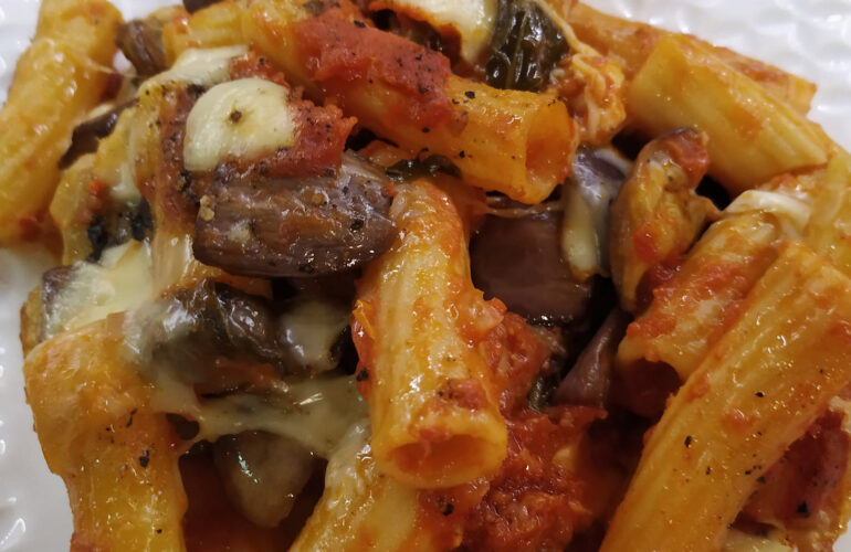 pasta al forno fungitiello