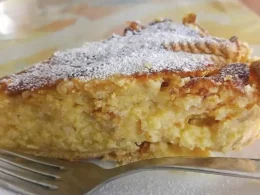 una fetta di pastiera