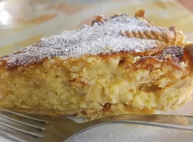 una fetta di pastiera