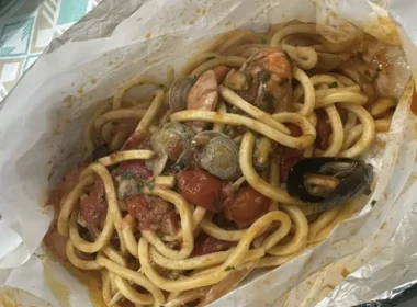 spaghetti al cartoccio