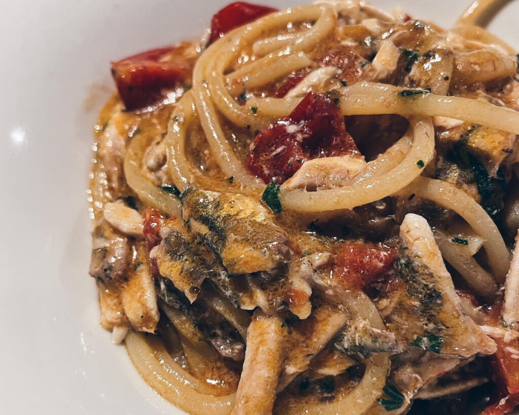 spaghetti alla masardona
