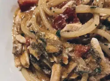 spaghetti pomodorini e alici