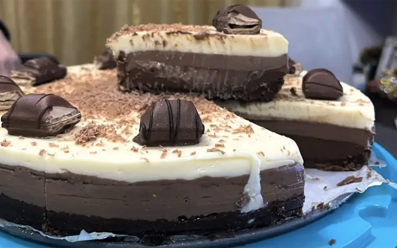 torta ai 3 cioccolati