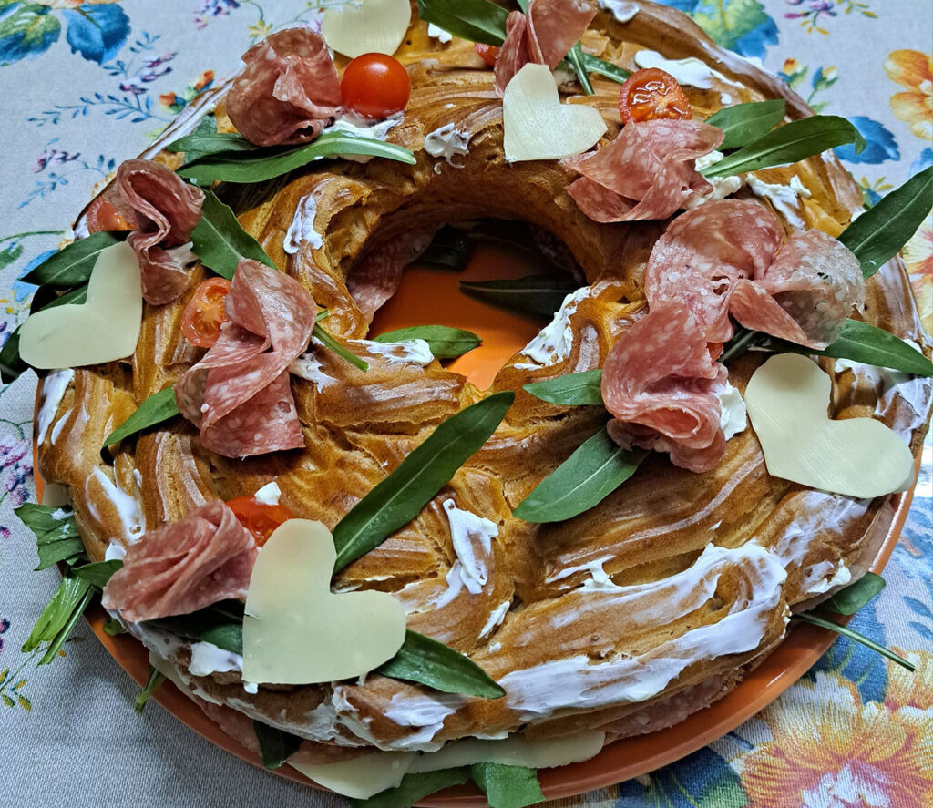 zeppolone salato