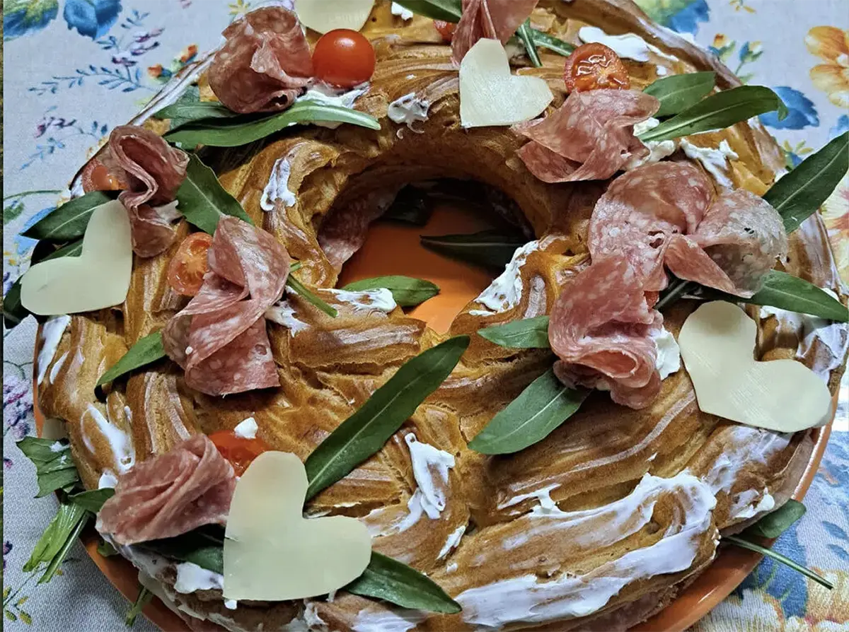 zeppolone salato