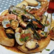 zuppa di cozze alla napoletana con fresella