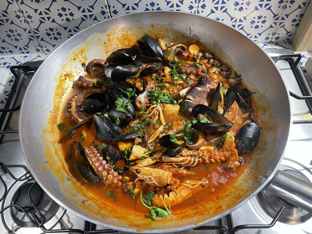 zuppa di cozze zi teresa