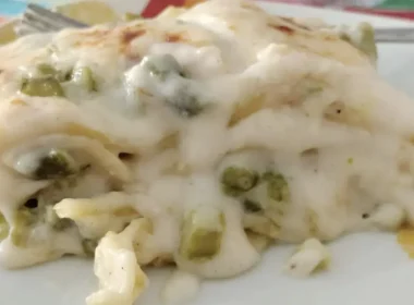 Pasticcio di lasagne con asparagi