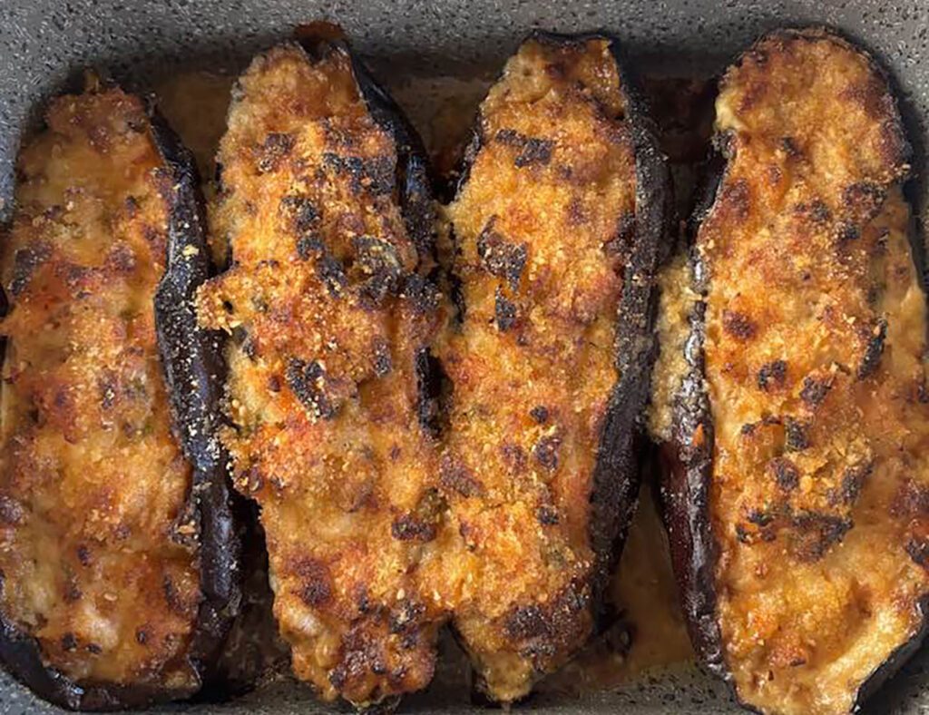 melanzane in friggitrice ad aria