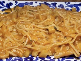 pasta e patate cremose