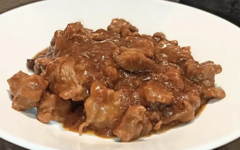 Spezzatino di vitello all'orientale